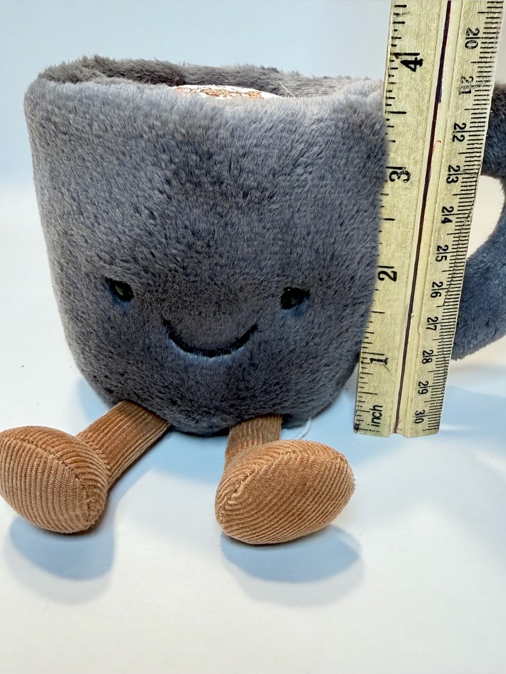 Jellycat Amuseables Coffee Cup Small Plush Toy Authentic A6COFC Excellent - Picture 7 of 11